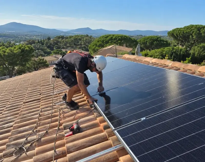 Installateur panneaux solaires Belcaire — pose photovoltaïque sur toiture